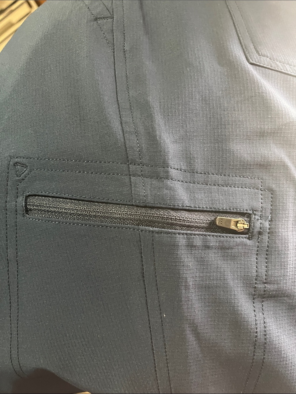 Eddie Bauer Ripstop Crop pants. Women’s size 12 NWT Navy Blue - Picture 10 of 10
